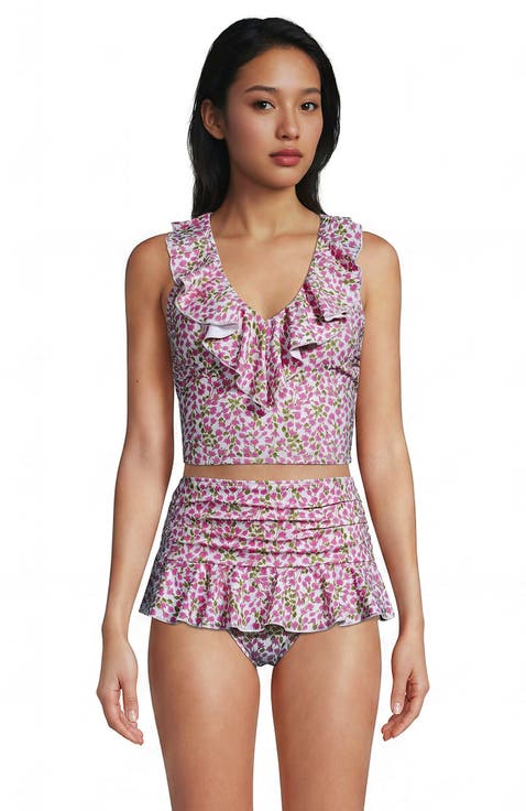 Ruffle Midkini Set
