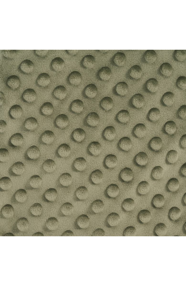 HALO Plush Dots Velboa 1.5 TOG Sleepsack Wearable Blanket, Alternate, color, Olive Green