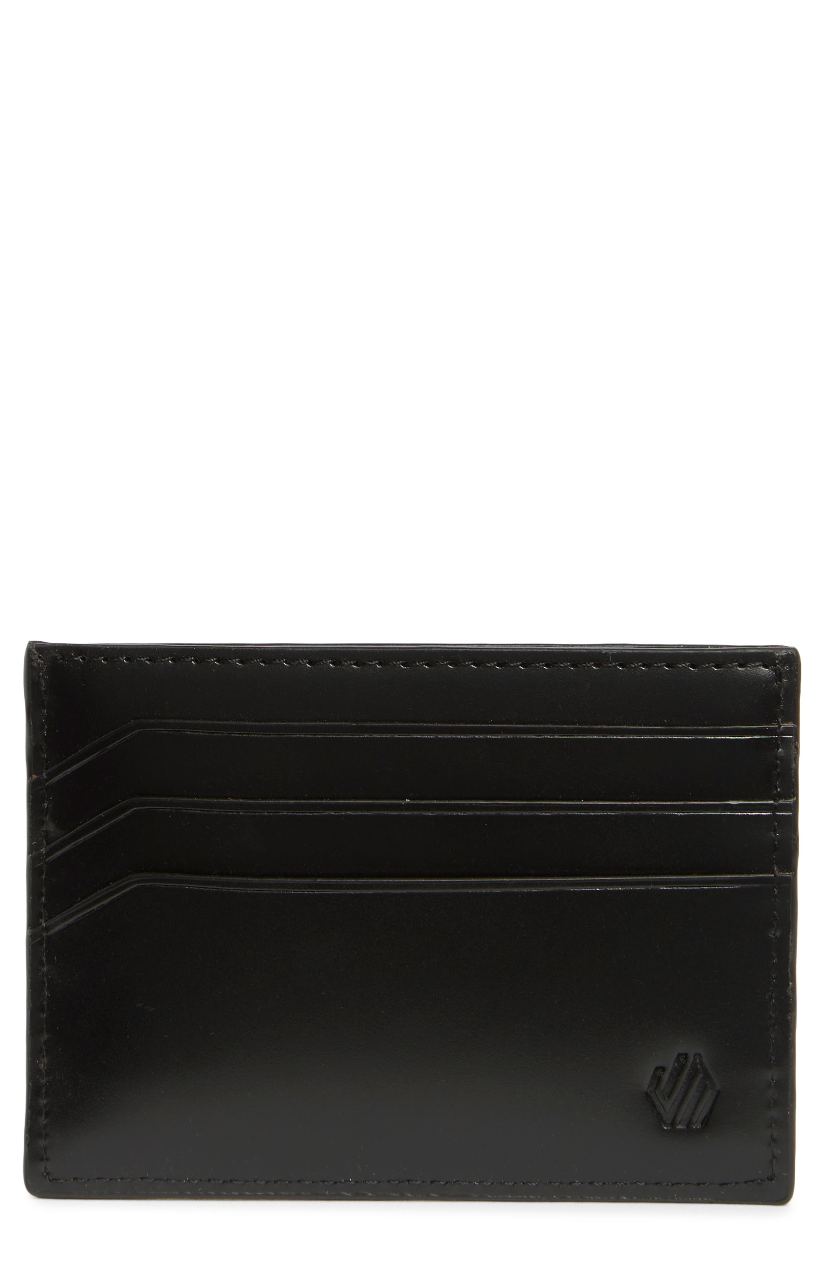 Johnston & Murphy Brushoff Leather Card Wallet