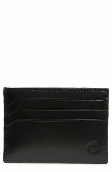 Johnston & Murphy Brushoff Leather Card Wallet
