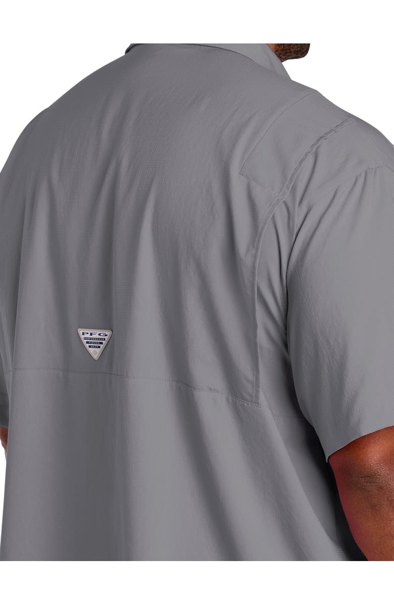Columbia Big & Tall PFG Tamiami II Sport Shirt, Alternate, color, City Grey