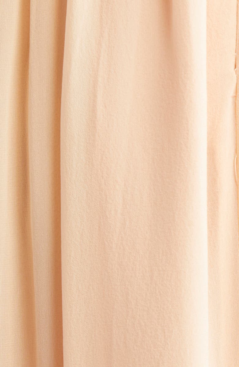 Ulla Johnson Florella Ruffle Sleeveless Silk Gown, Alternate, color, Peony