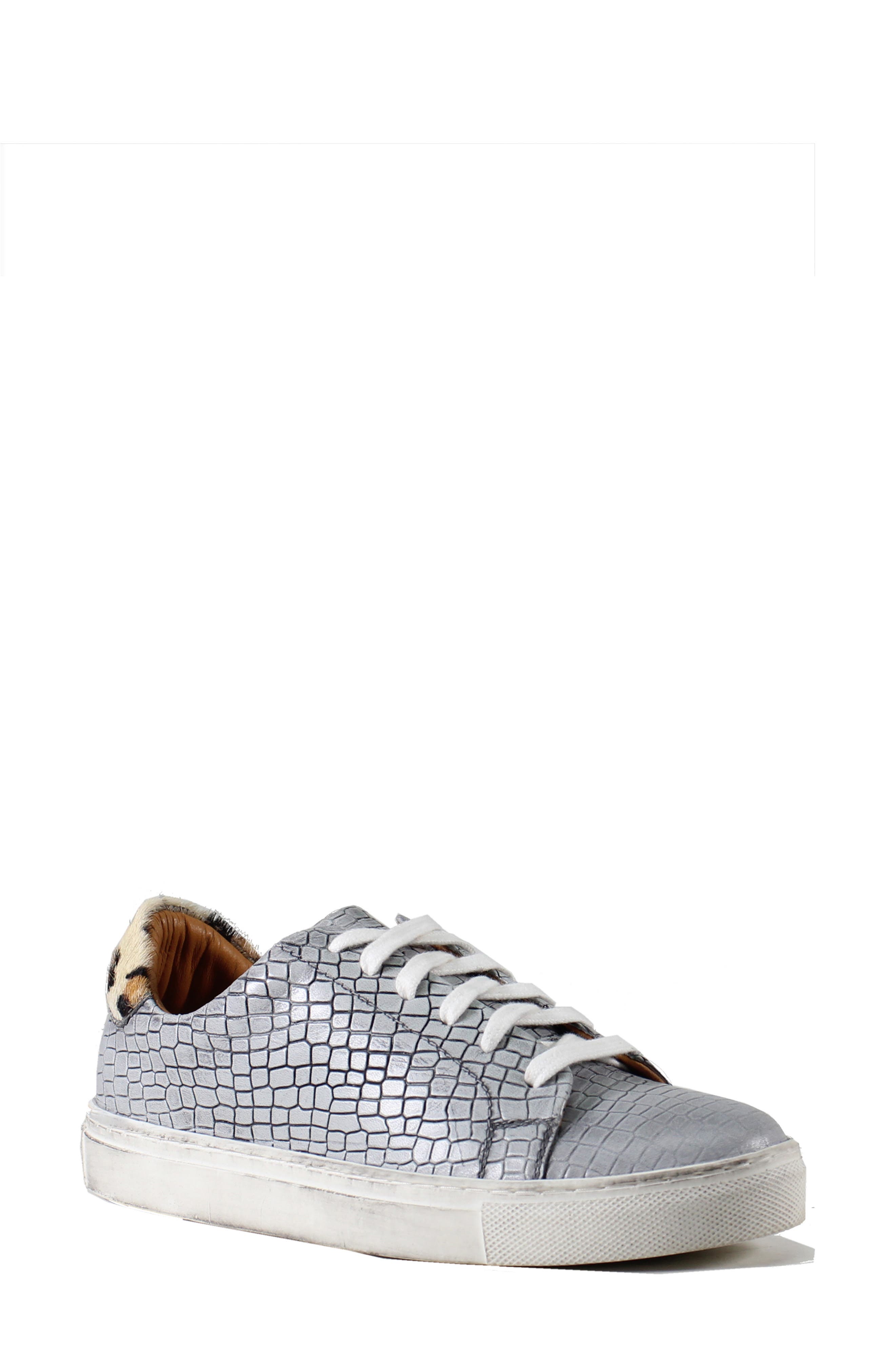 Diba True Abbot Snakeskin Embossed Sneaker, Main, color, 