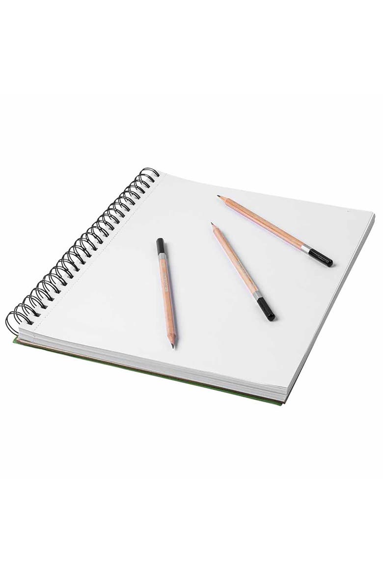 Drawing Paper Pad Spiralbound 60 Sheets 9X12" 70 Lb, Alternate, color, Multicolored