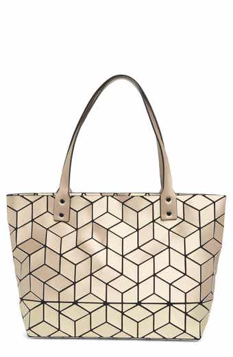 PATRIZIA LUCA Two Tone Geo Tote Bag