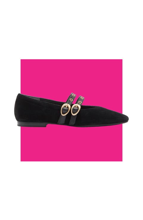 Alenia Grommet Mary Jane Flat