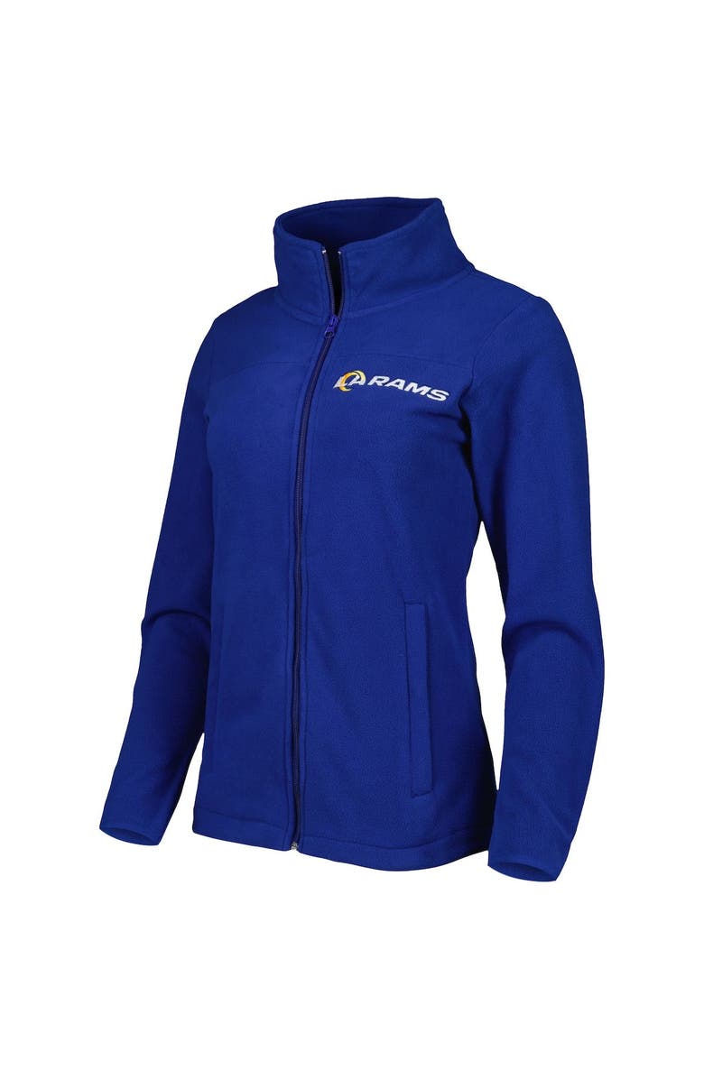 DUNBROOKE Women's Dunbrooke Royal Los Angeles Rams Hayden Polar Full-Zip Jacket, Alternate, color, 