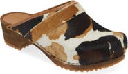 Sanita Caroline Genuine Calf Hair Clog