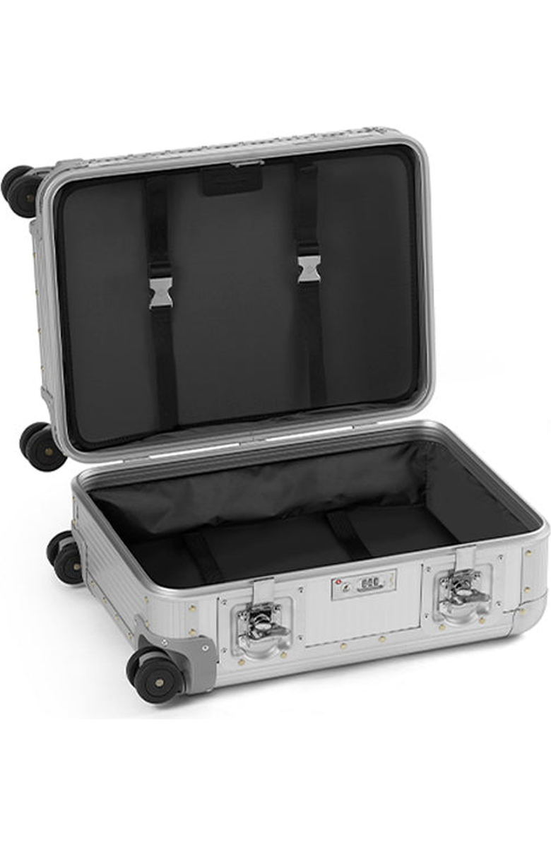 FPM - Fabbrica Pelletterie Milano - US Bank S Spinner 55M Suitcase, Alternate, color, Moonlight Silver