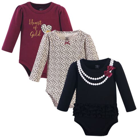 3Pk Long Sleeve Bodysuits