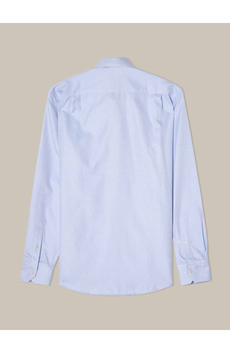 Robert Talbott Reynolds Hopsack Contemporary Fit Shirt, Alternate, color, Blue