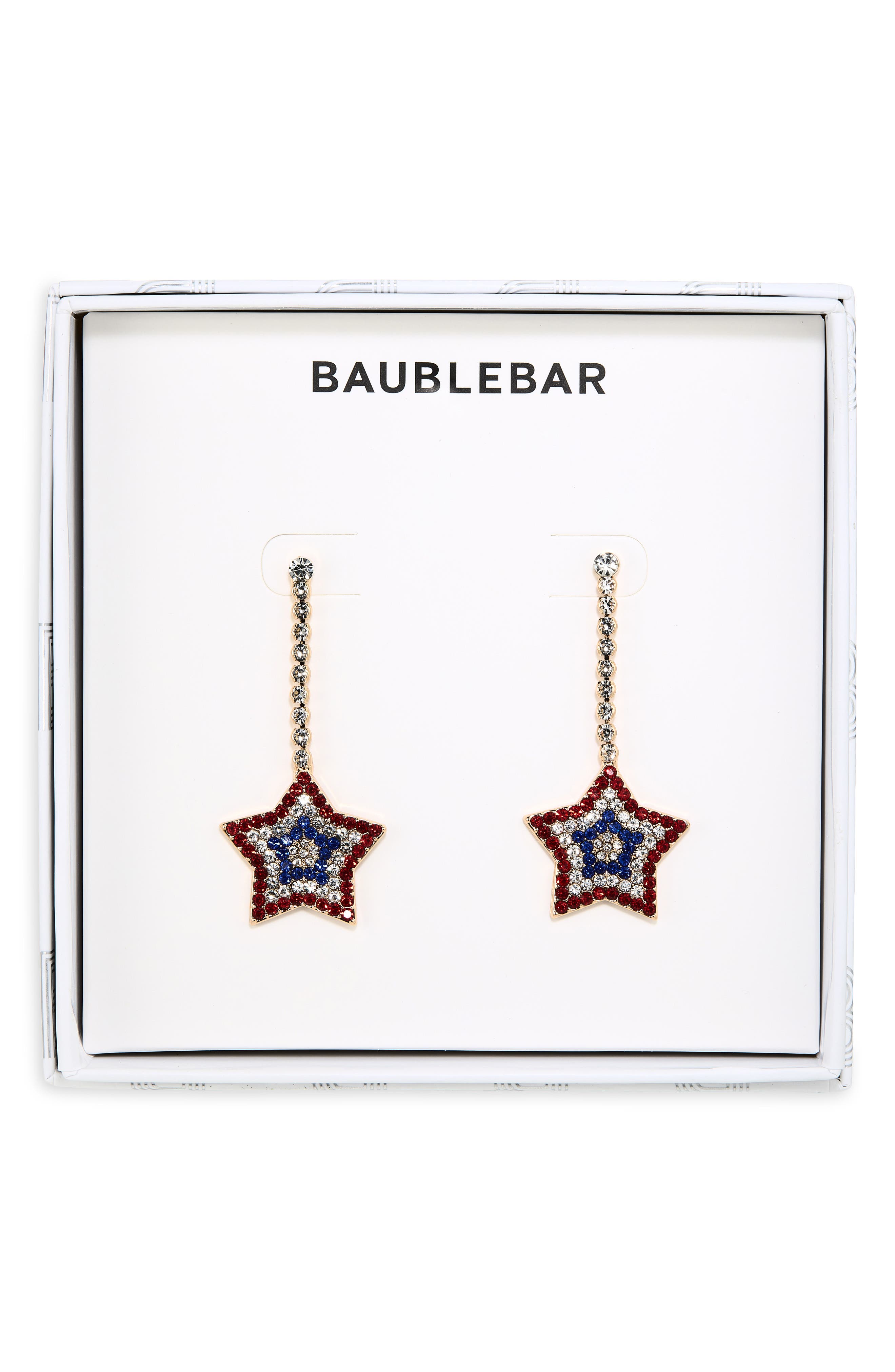 BaubleBar Blazing Star Drop Earrings
