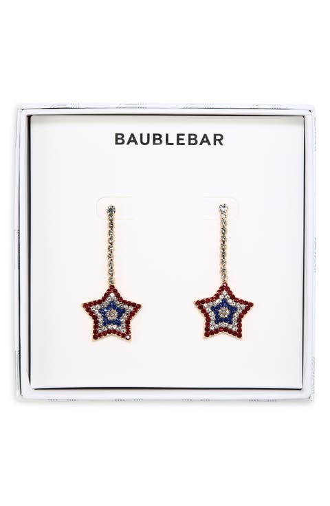 Blazing Star Drop Earrings