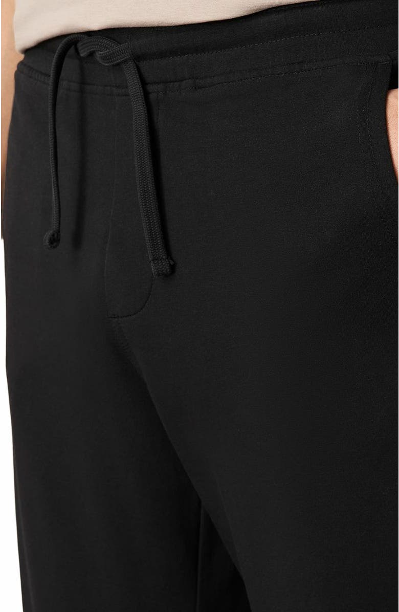 Pact Organic Cotton Stash French Terry Jogger, Alternate, color, Black