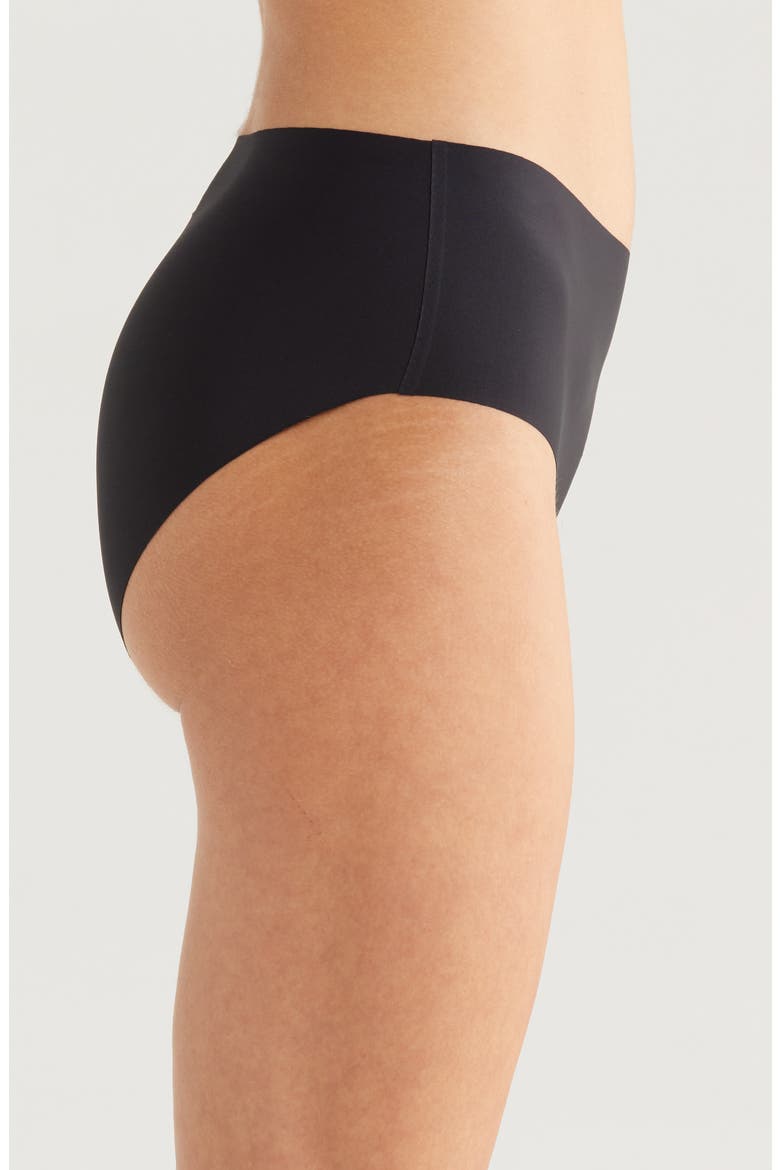 Uniq Seamless Briefs, Alternate, color, BLACK