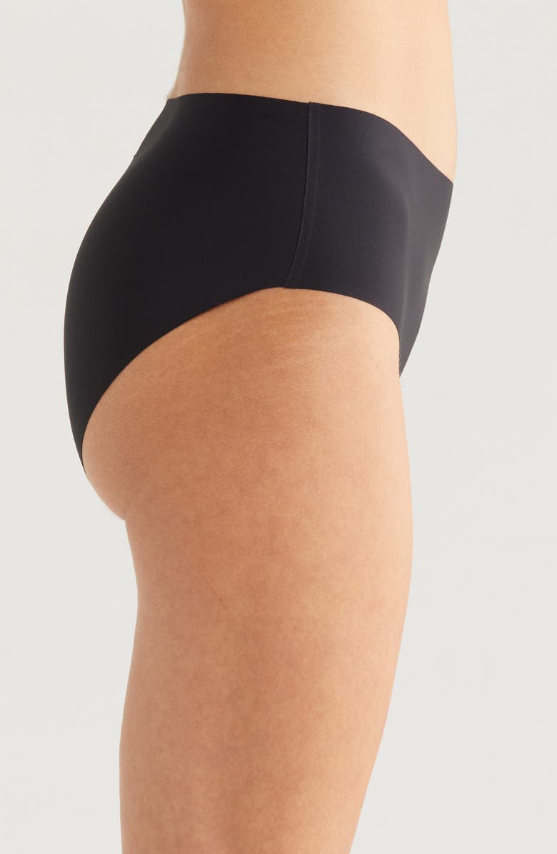 Simone Perele Uniq Seamless Briefs, Alternate, color, Black