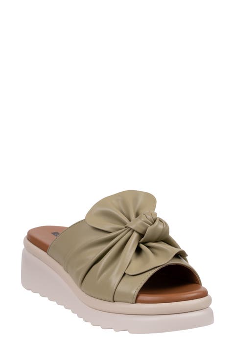 Harlow Platform Wedge Slide Sandal (Women)