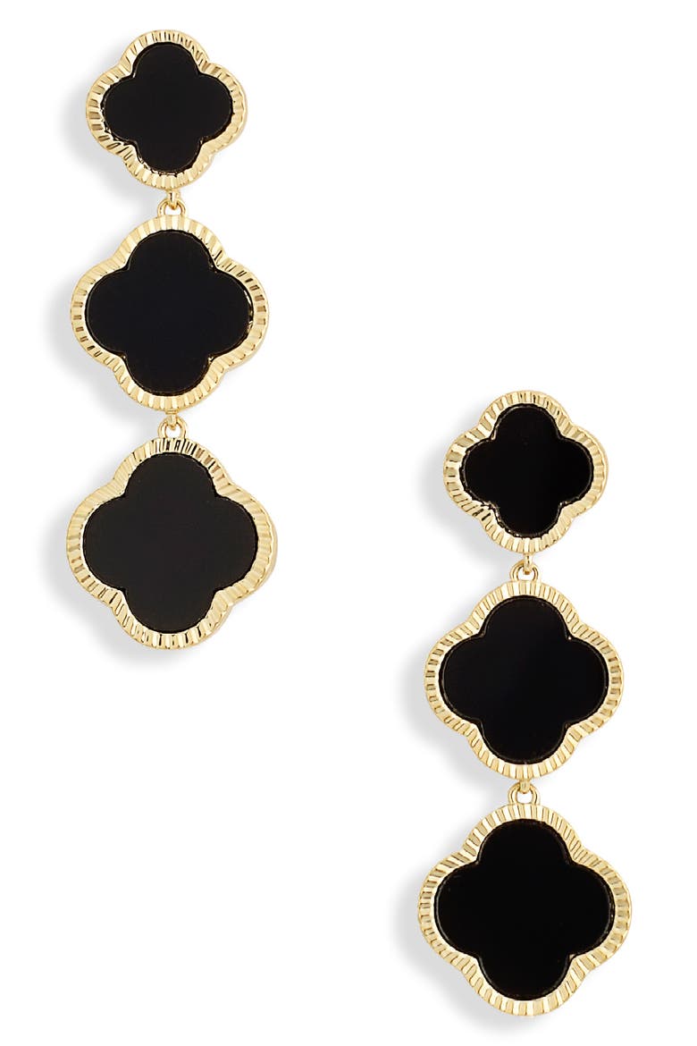 Frida Drop Earrings, Main, color, GOLD