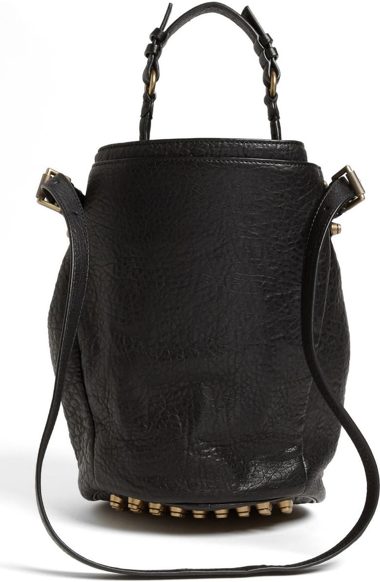 Alexander Wang 'Diego' Leather Bucket Bag, Alternate, color,