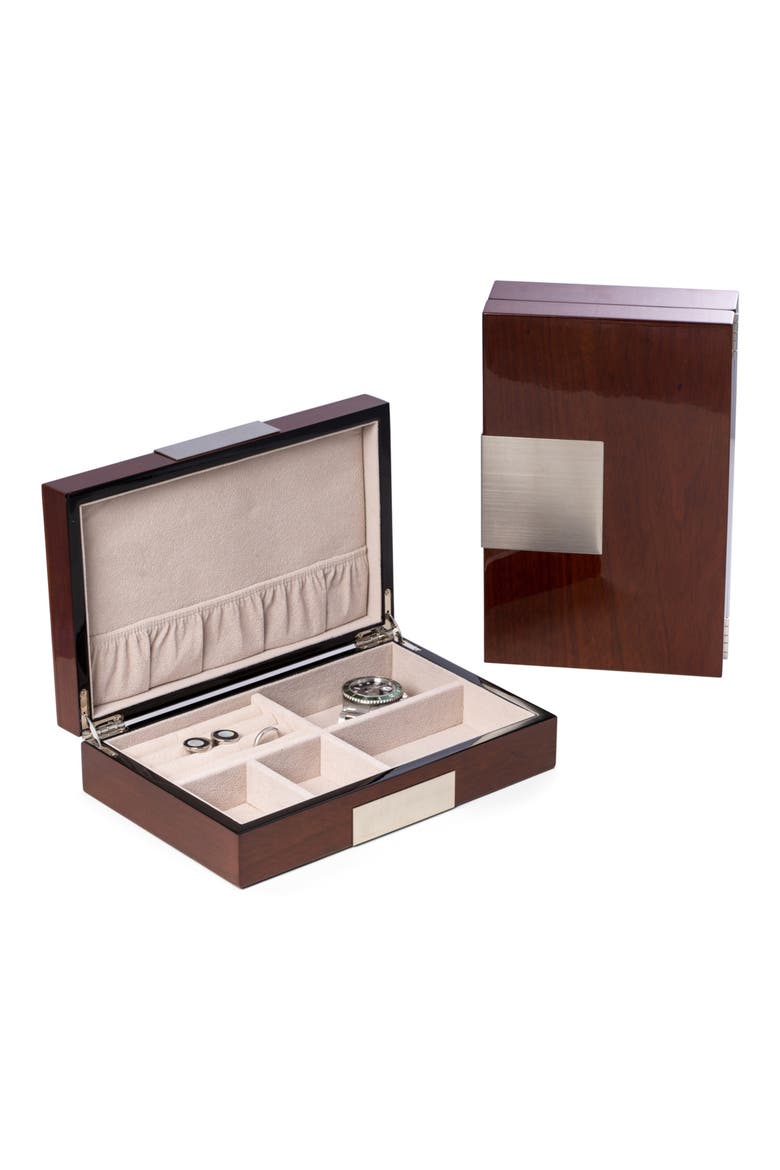 Valet Storage Box, Alternate, color, BROWN