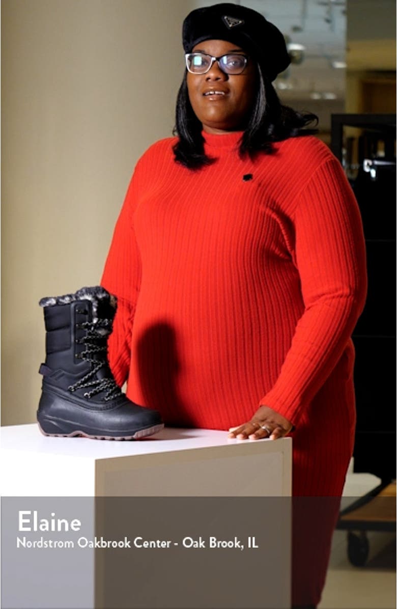 Shellista IV Luxe Insulated Waterproof Boot with Faux Fur Trim, sales video thumbnail