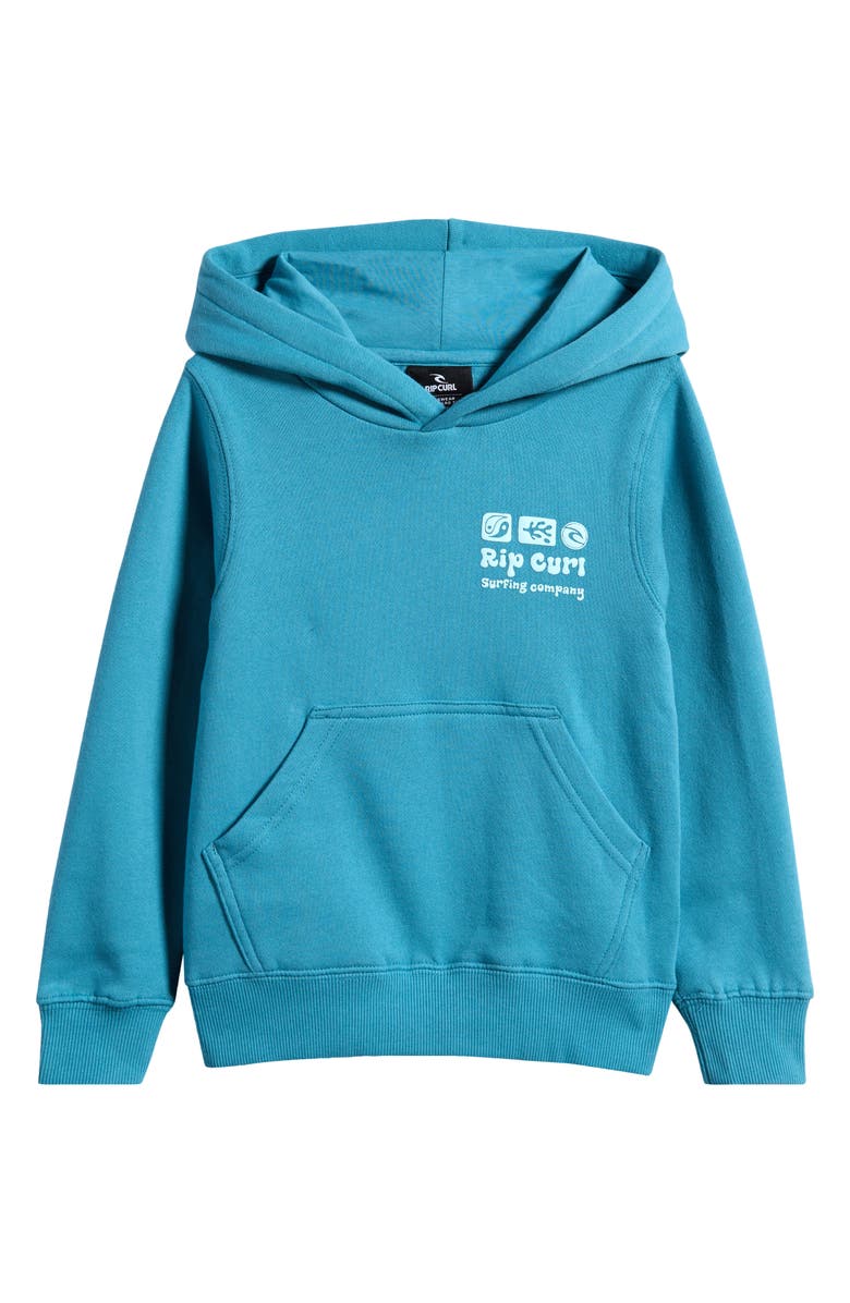 Rip Curl Kids' Surf Geo Logo Graphic Hoodie (Toddler & Little Kid(, Main, color,