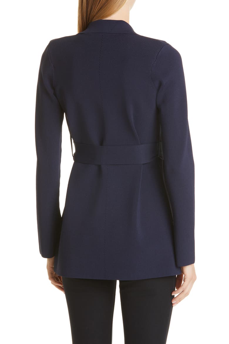 The Merritt Belted Cardigan, Alternate, color, NAVY