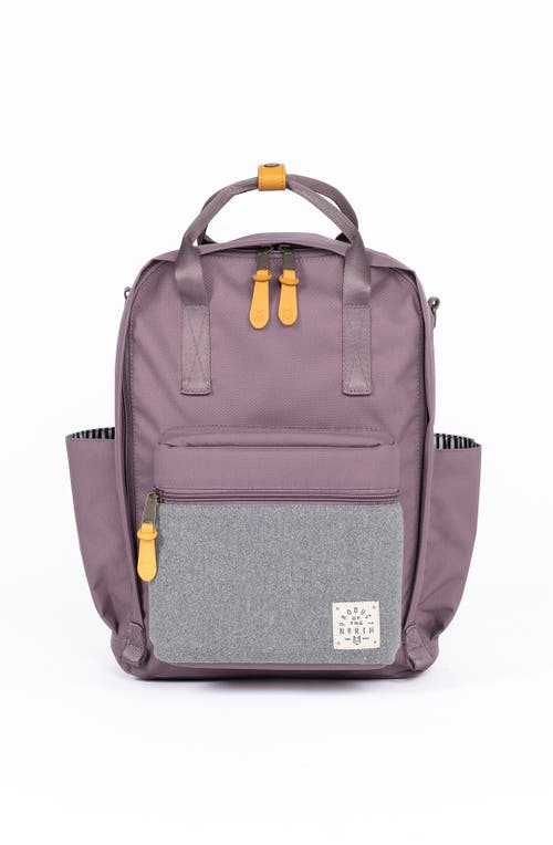 Product Of The North Elkin Sustainable Diaper Backpack In Moonshadow