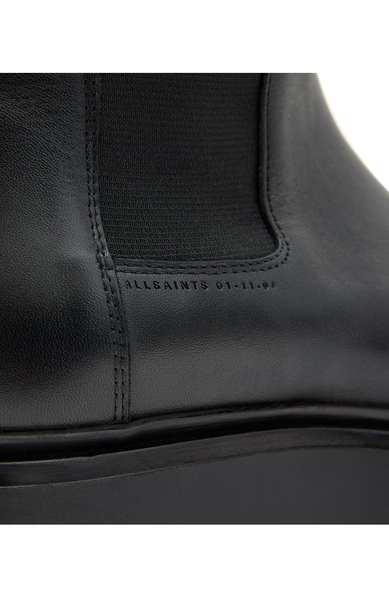 AllSaints Mona Tall Chelsea Boot, Alternate, color,