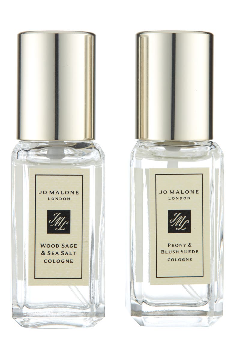 Jo Malone London<sup>™</sup> Peony & Blush Suede Cologne & Wood Sage & Sea Salt Cologne Set, Alternate, color,