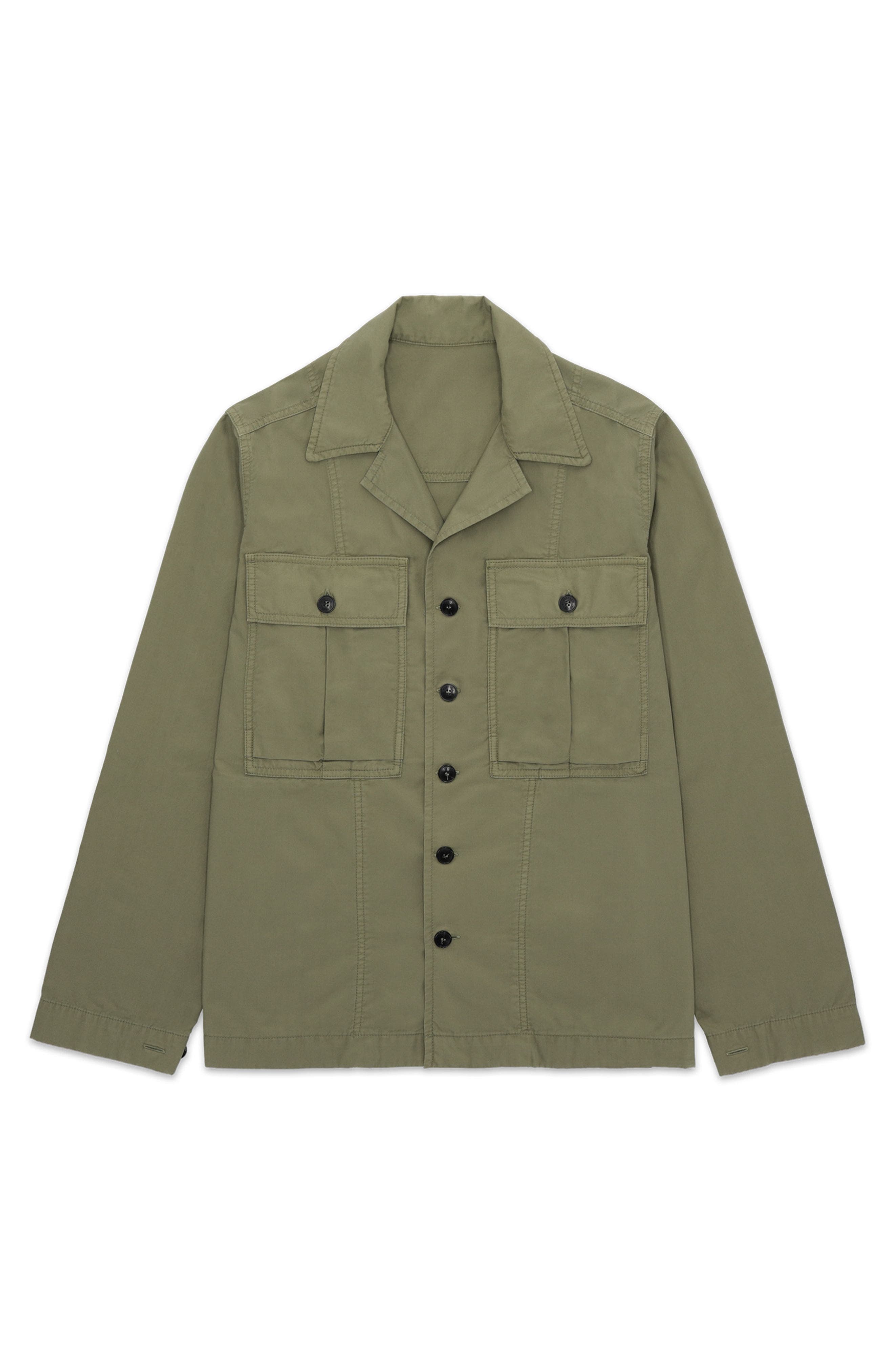 Solomon Twill Cotton Overshirt - image 3