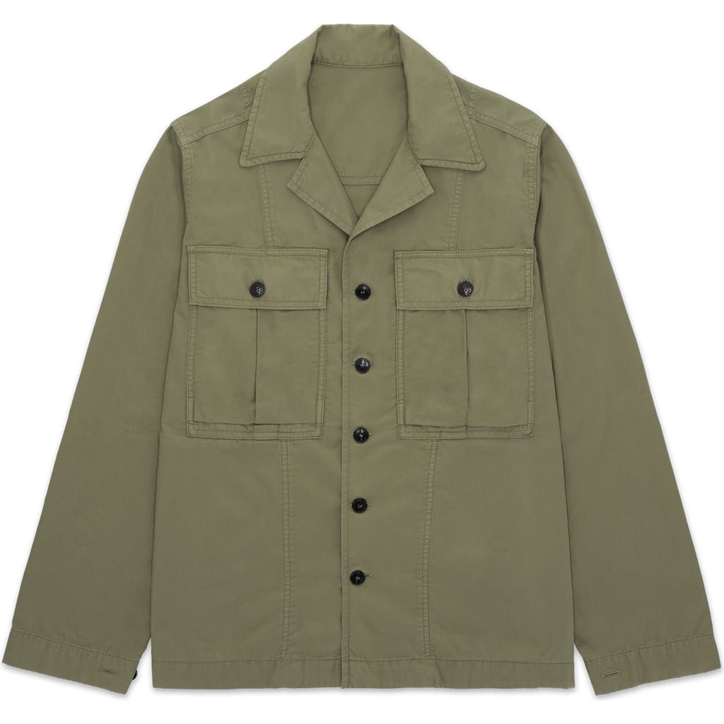 Fortela Solomon Cotton Cerato Overshirt In Multi