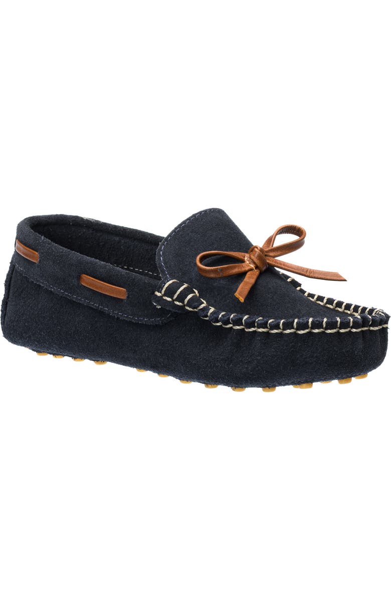 Elephantito Driver Loafer, Main, color, Suede Blue