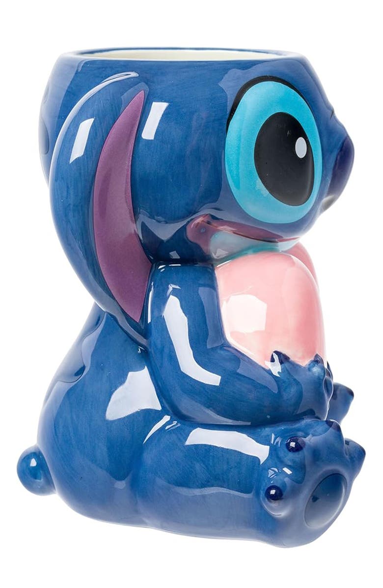 Lilo & Stitch Ohana Heart Ceramic Mug, Alternate, color, 