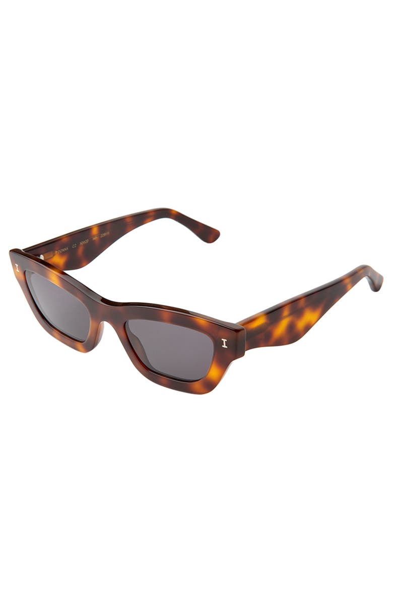 Illesteva Donna Sunglasses, Alternate, color, Mulberry / Grey