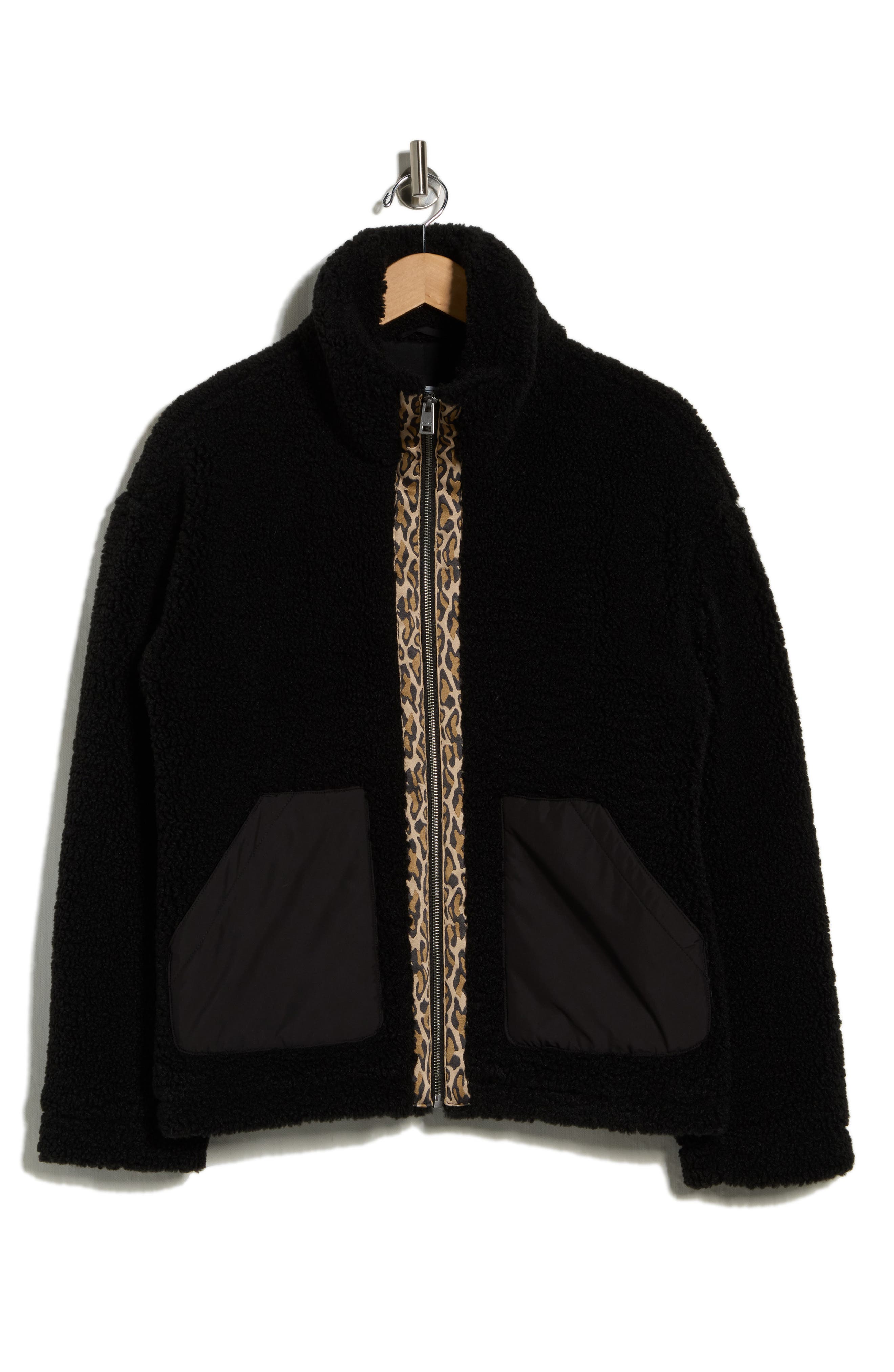 Levi's Faux Shearling Full Zip Jacket