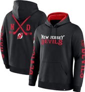 FANATICS Men's Fanatics Black New Jersey Devils Big City Legacy Fleece Pullover Hoodie