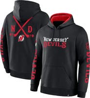 FANATICS Men's Fanatics Black New Jersey Devils Big City Legacy Fleece Pullover Hoodie