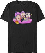KPop Demon Hunters Men's KPop Demon Hunters Movie Night Group Graphic T-Shirt