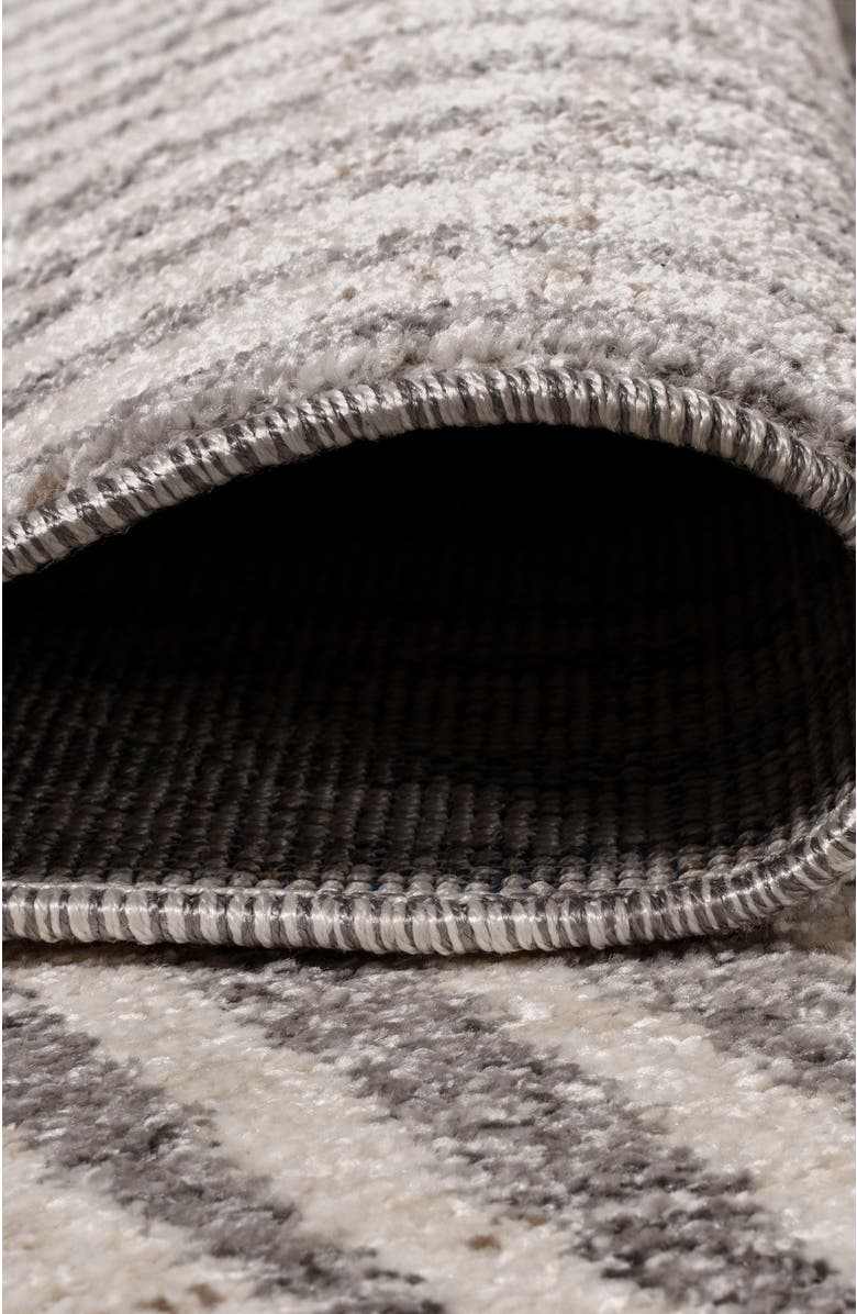 JONATHAN Y Skoura Modern Bold Stripe Area Rug, Alternate, color, Beige/Dark Gray