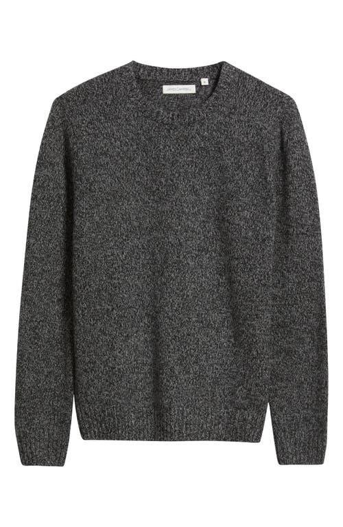 James Campbell Girvan Merino Wool Sweater In Gray