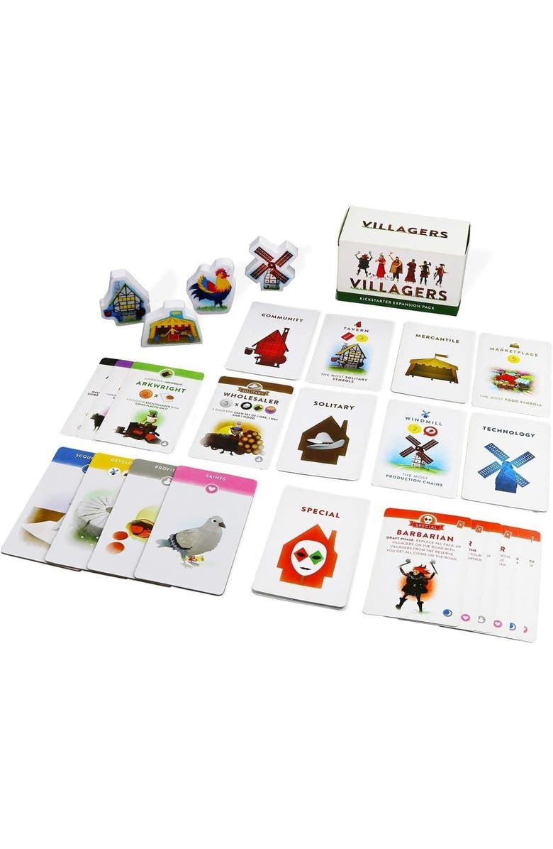 Sinister Fish Games Villagers Expansion Game Pack, Alternate, color, Multicolored