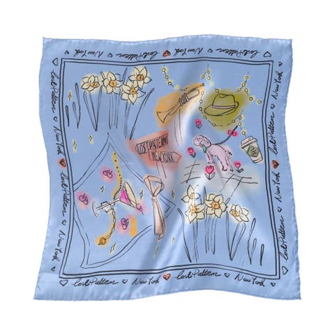 Nyc In Sketches Pocket Square