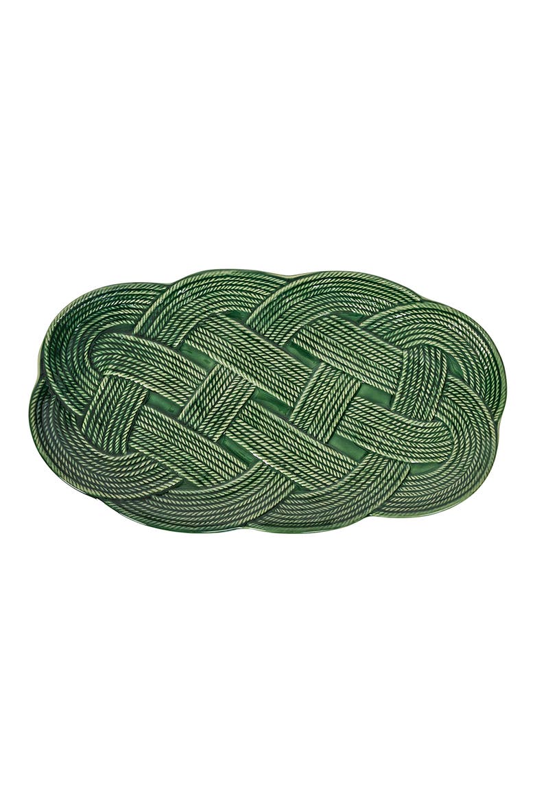 Le Panier Mystic Knot Hostess Tray, Main, color, BASIL