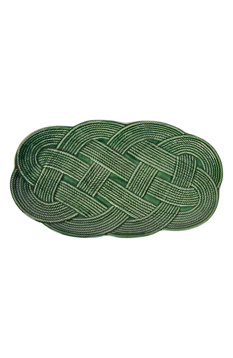 Juliska Le Panier Mystic Knot Hostess Tray, Main, color, Basil