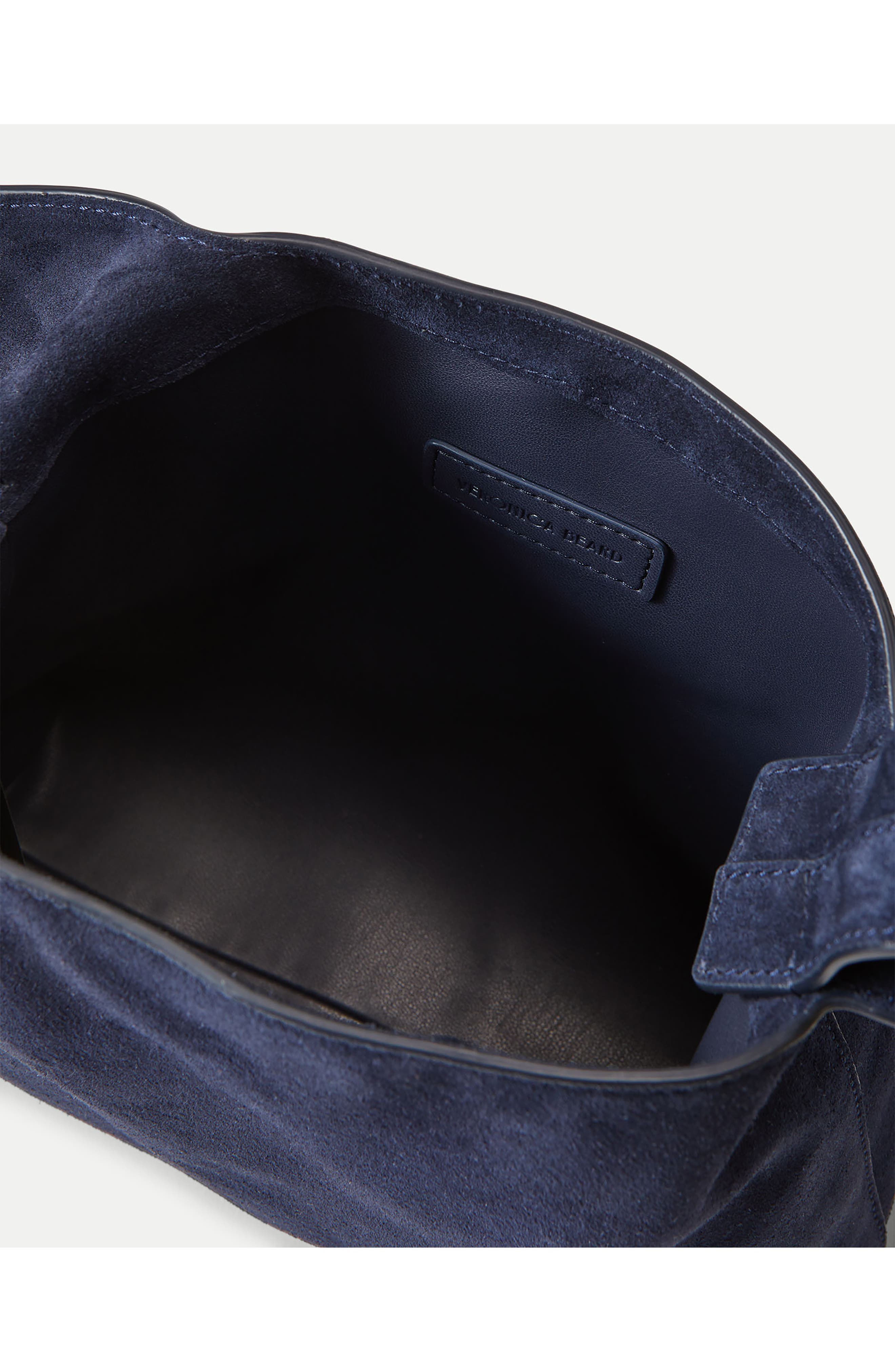 Женские сумки Veronica Beard Suede Swing Top Handle Bag — фото 3