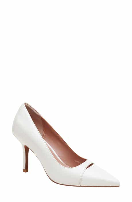 Linea Paolo Prue Pointed Cap Toe Pump