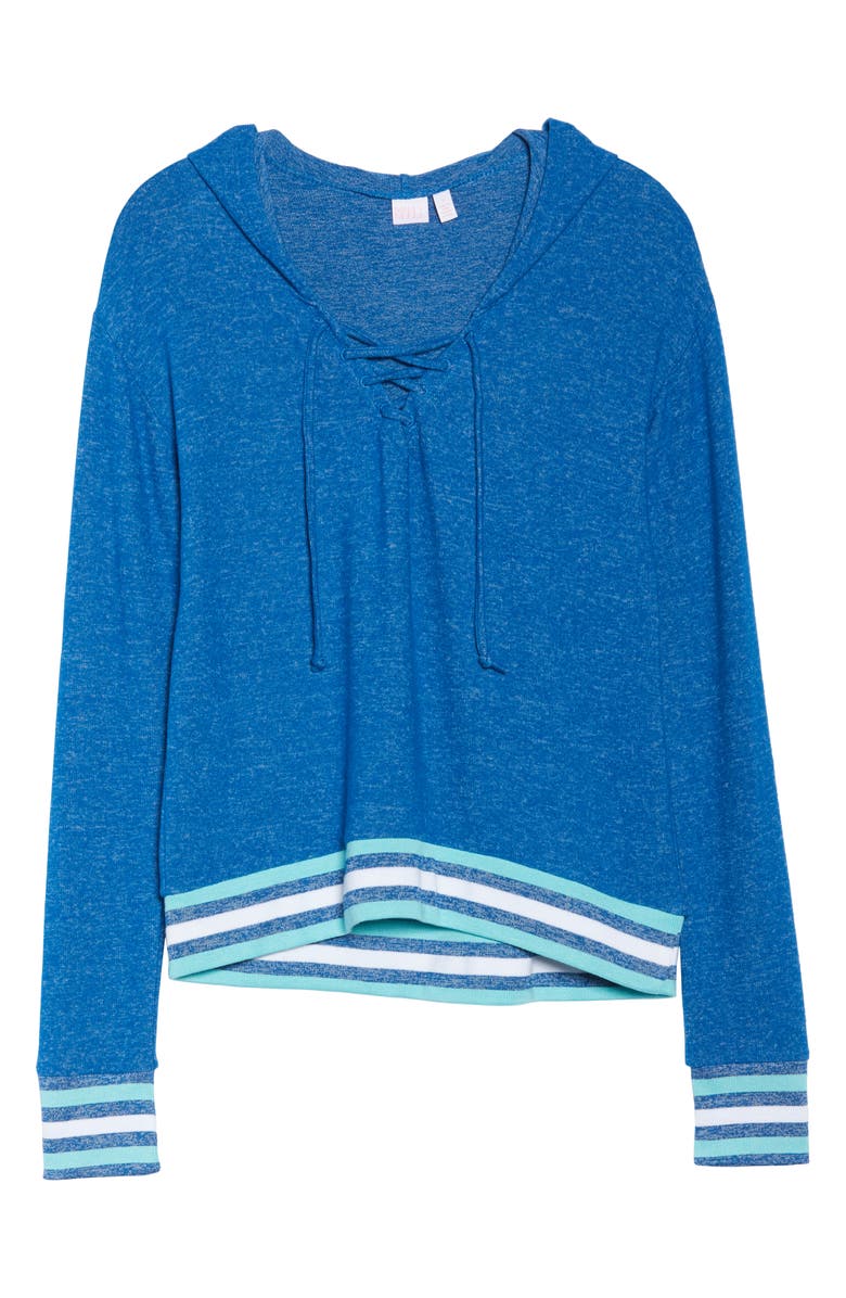 Make + Model Brushed Hacci Hoodie, Alternate, color, 