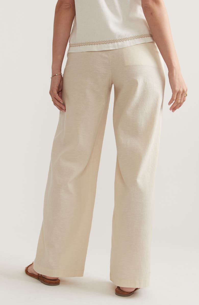 Marine Layer Allison Wide Leg Trousers, Alternate, color,