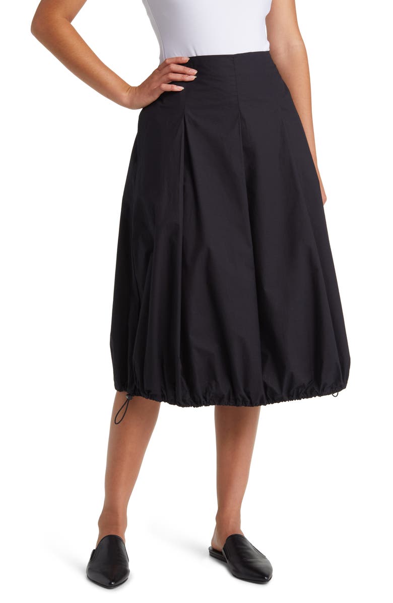 Masai Copenhagen Steph Pleated Cotton Bubble Skirt, Main, color, 